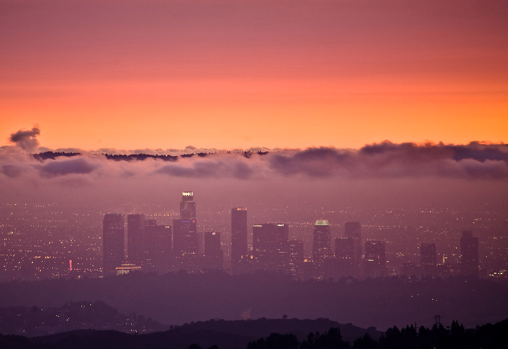 Los Angeles at Sunset