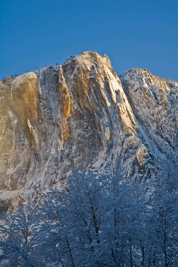 Rock Face w/Snow