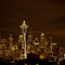 Seattle Space Needle Xmas Tree